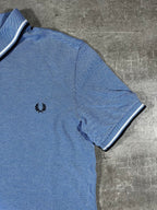 Fred Perry Poloshirt Hellblau M