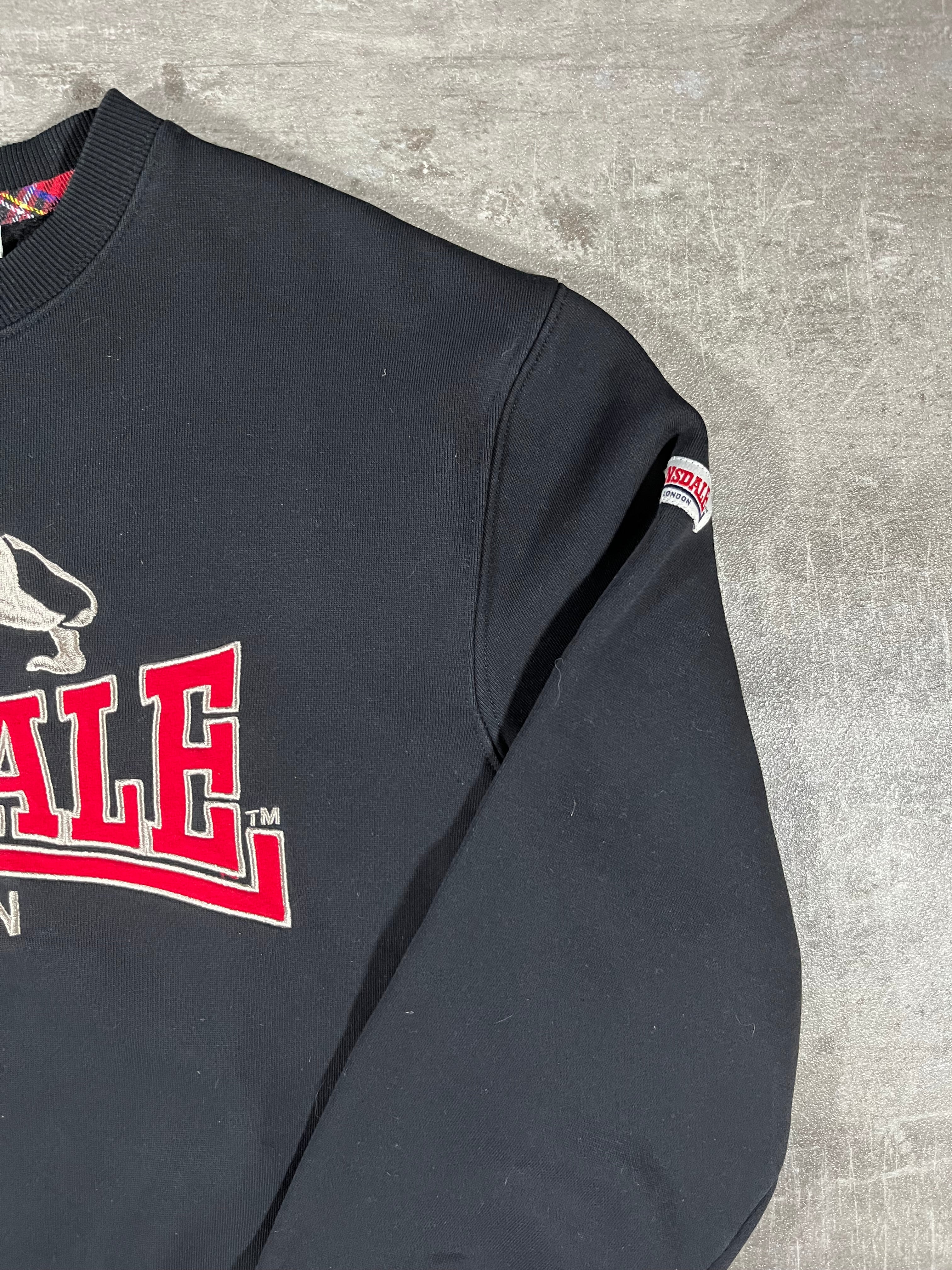 Lonsdale Sweater Schwarz L