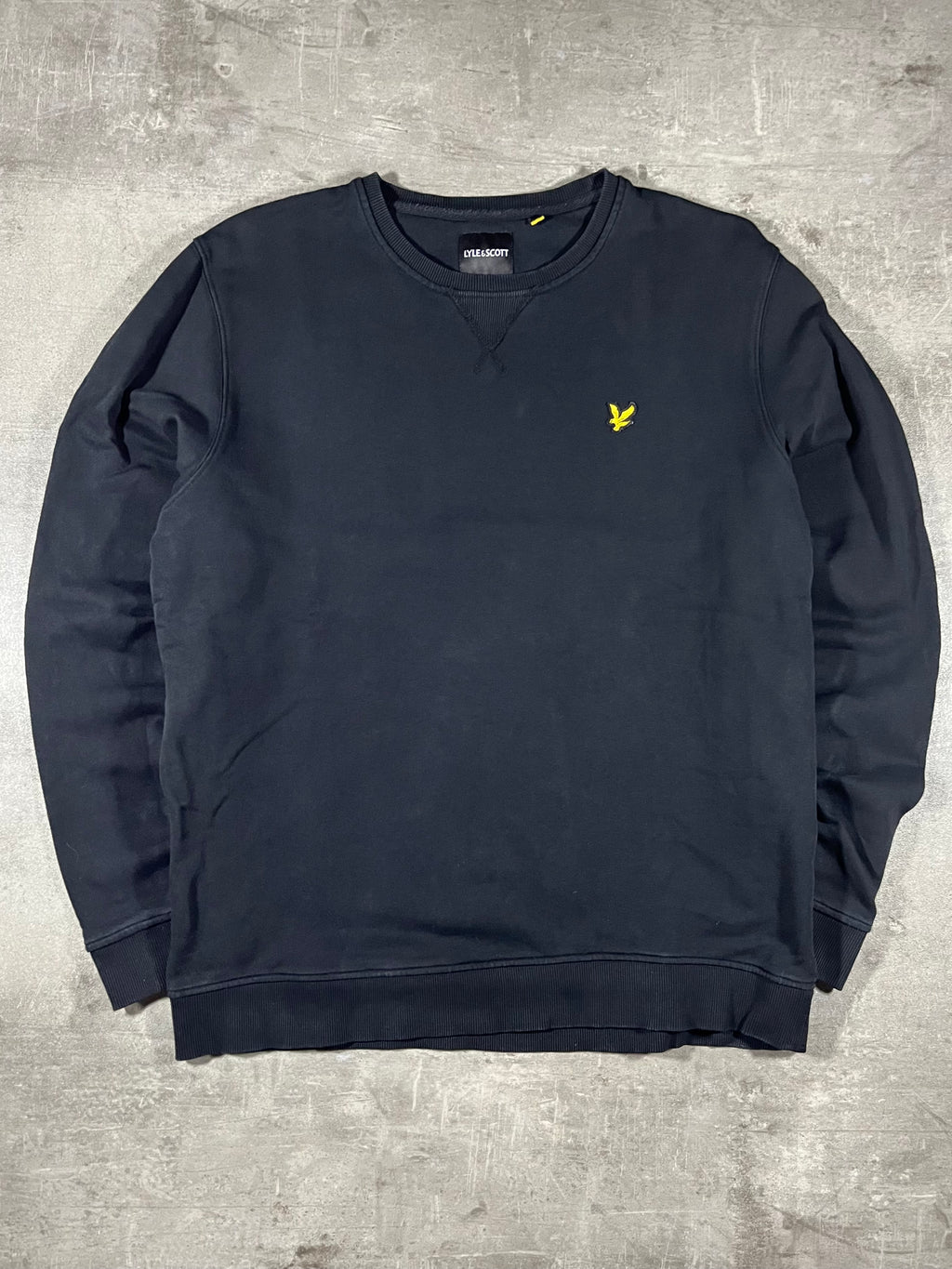 Lyle & Scott Sweater Schwarz XL