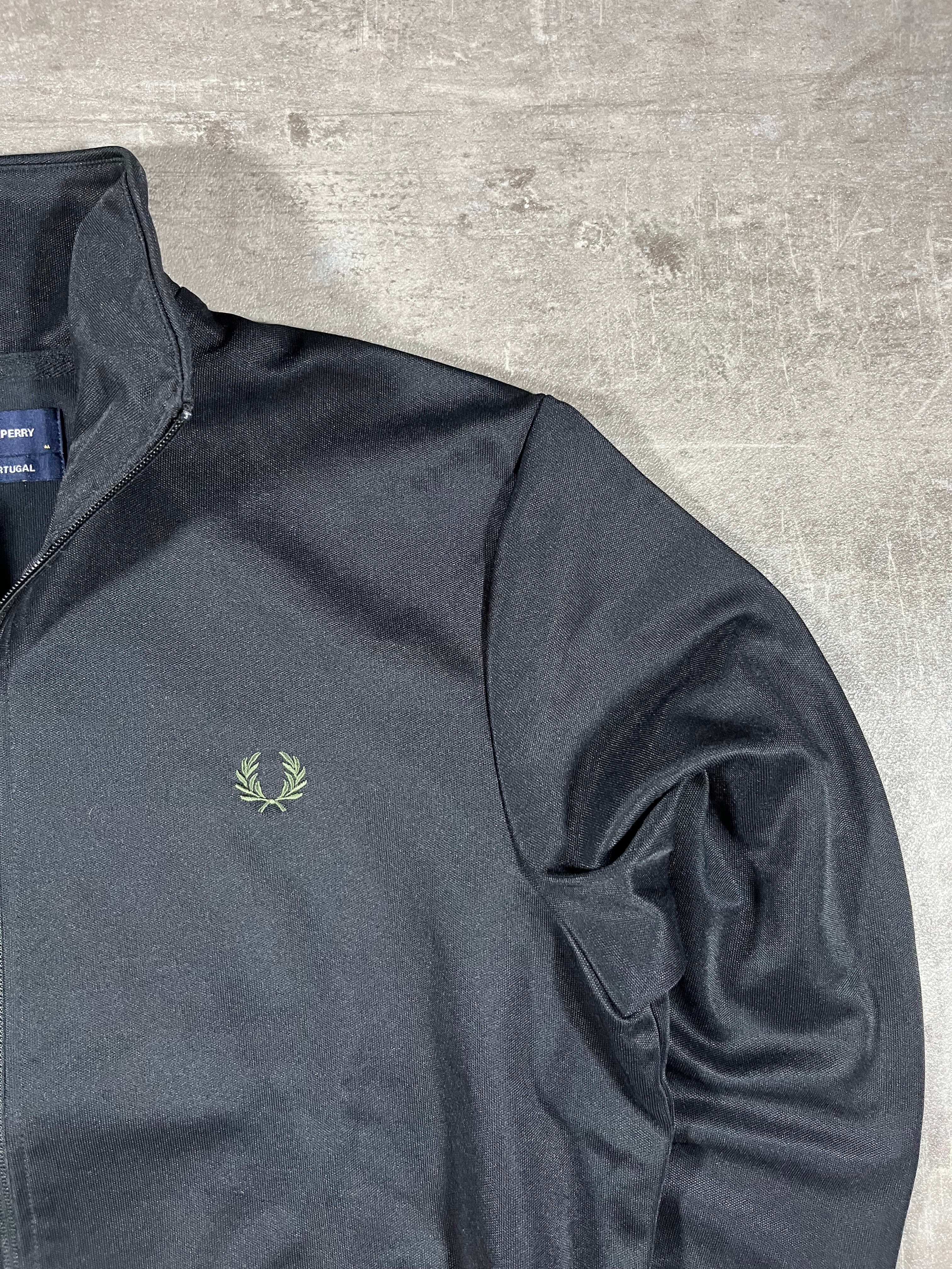Fred Perry Trainingsjacke Schwarz M