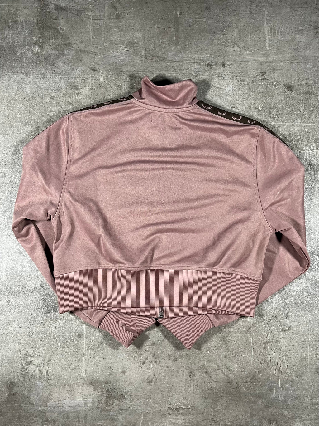 Fred Perry Trainingsjacke Cropped Braun S
