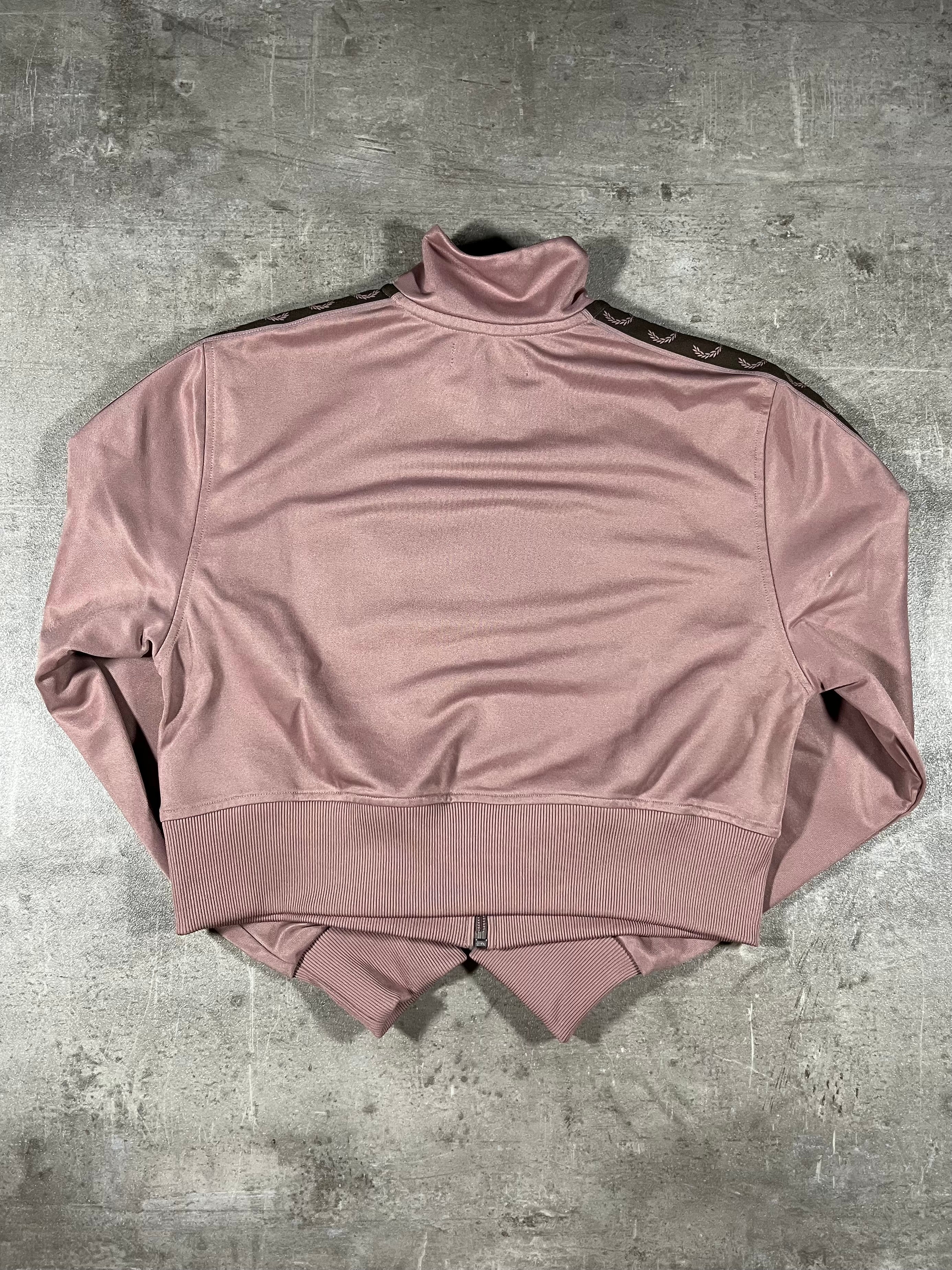 Fred Perry Trainingsjacke Cropped Braun S