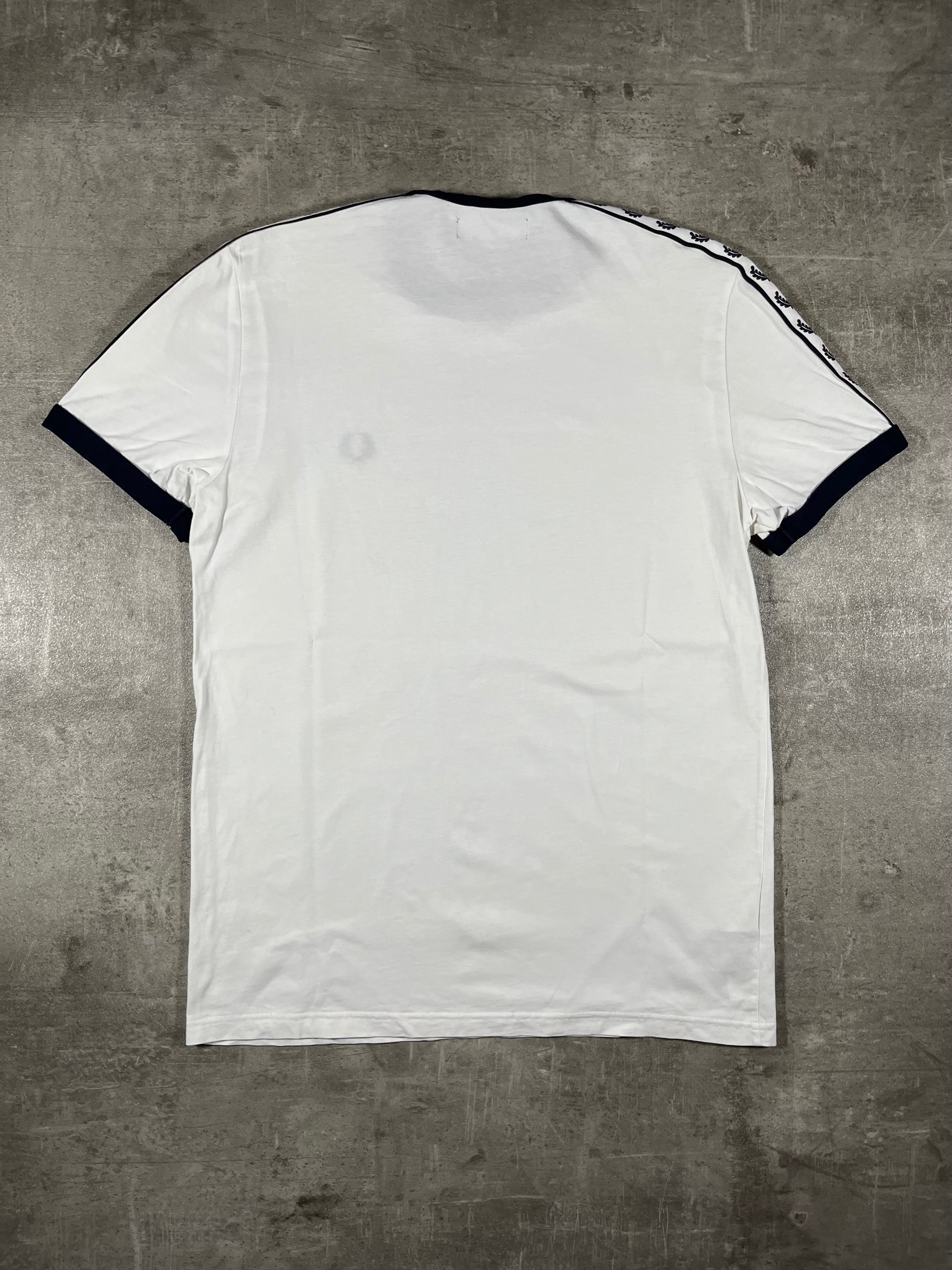 Fred Perry T-shirt Taped Weiß S