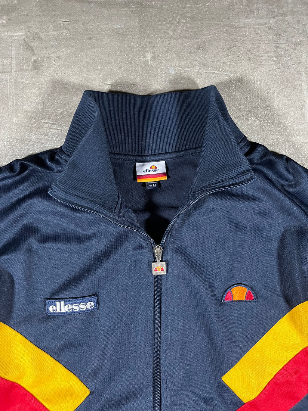 ellesse Trainingsjacke Dunkelblau M