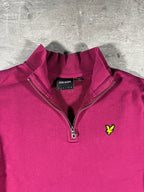 Lyle & Scott Half-Zip Bordeaux S
