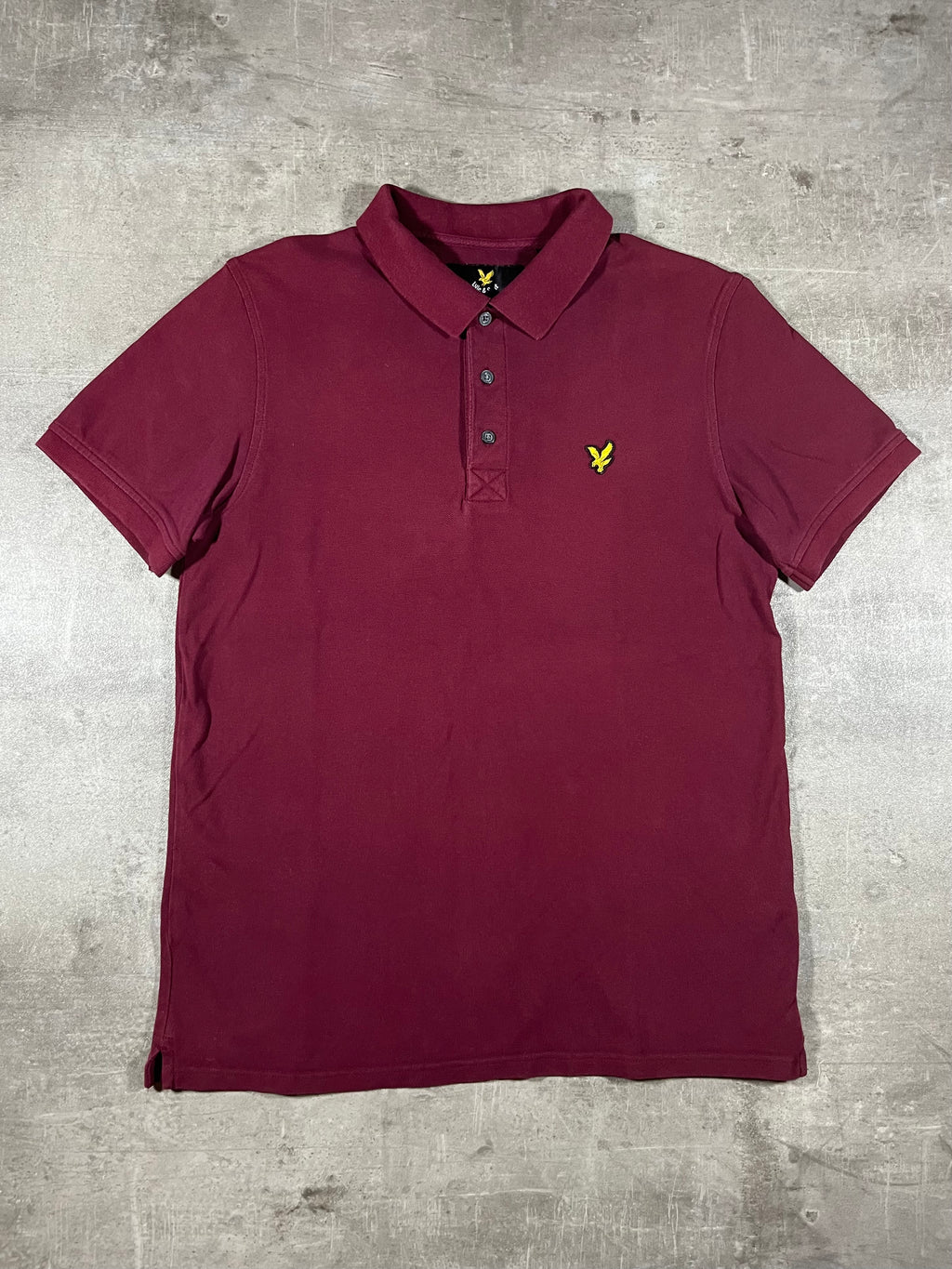 Lyle & Scott Vintage Poloshirt Bordeaux L