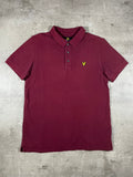 Lyle & Scott Vintage Poloshirt Bordeaux L