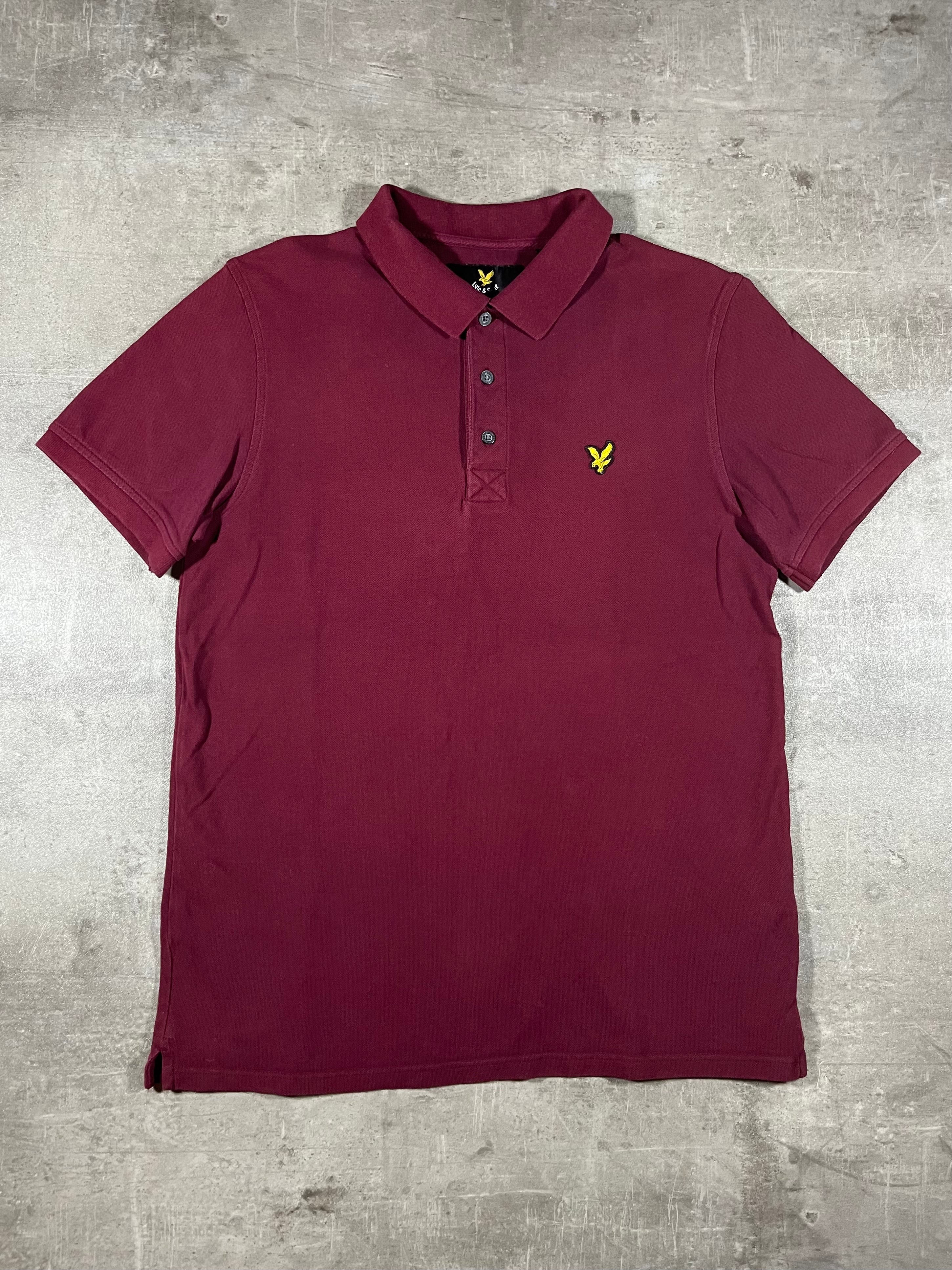 Lyle & Scott Vintage Poloshirt Bordeaux L