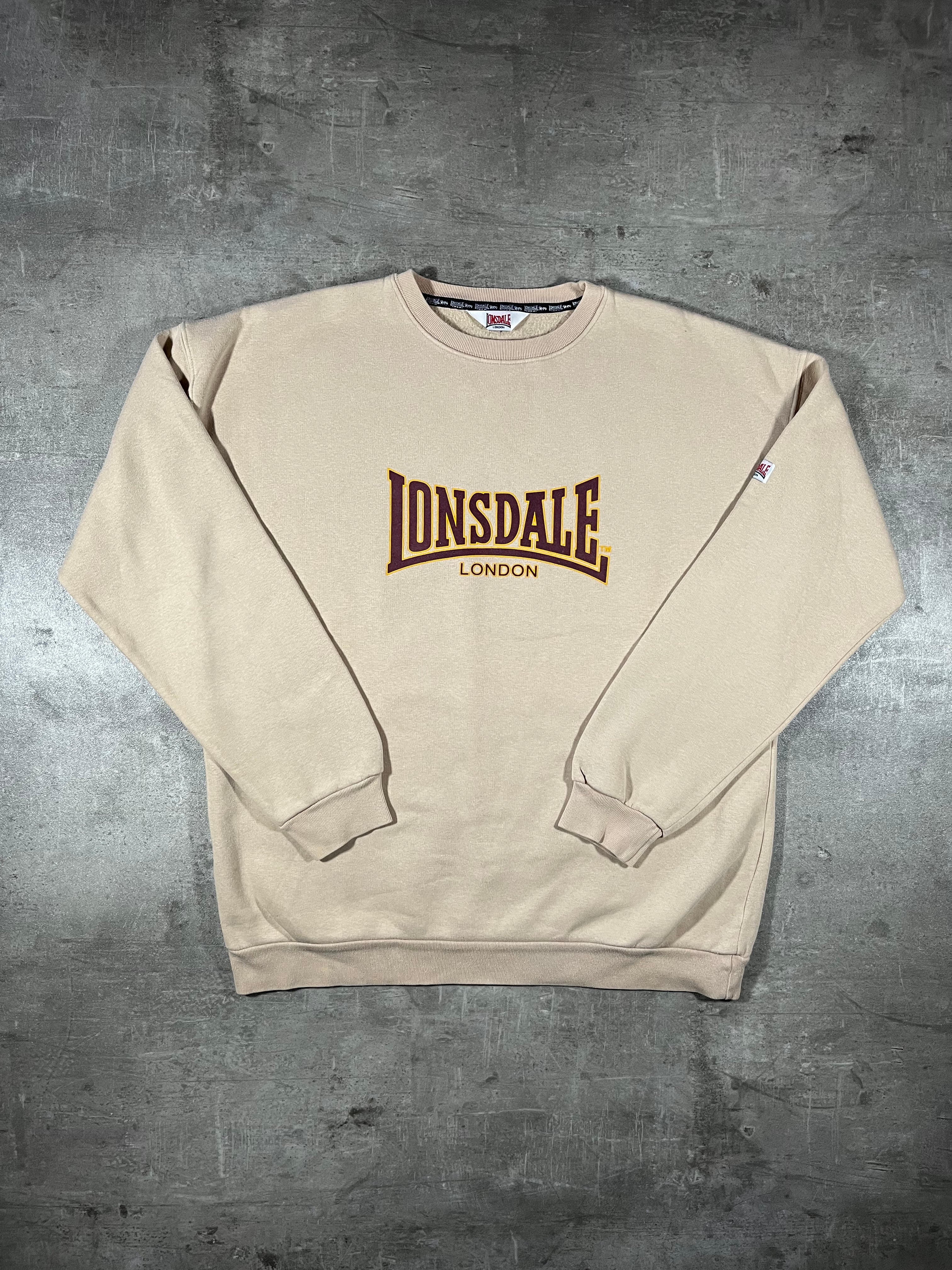 Lonsdale Sweater Beige XL
