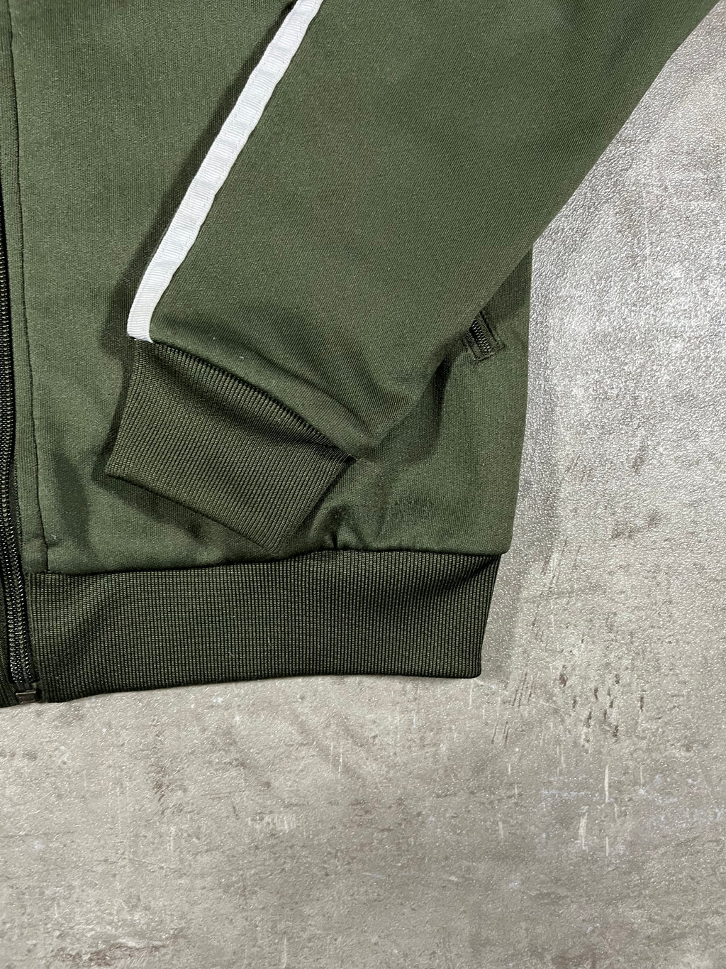 adidas Firebird Trainingsjacke Dunkelgrün S Damen