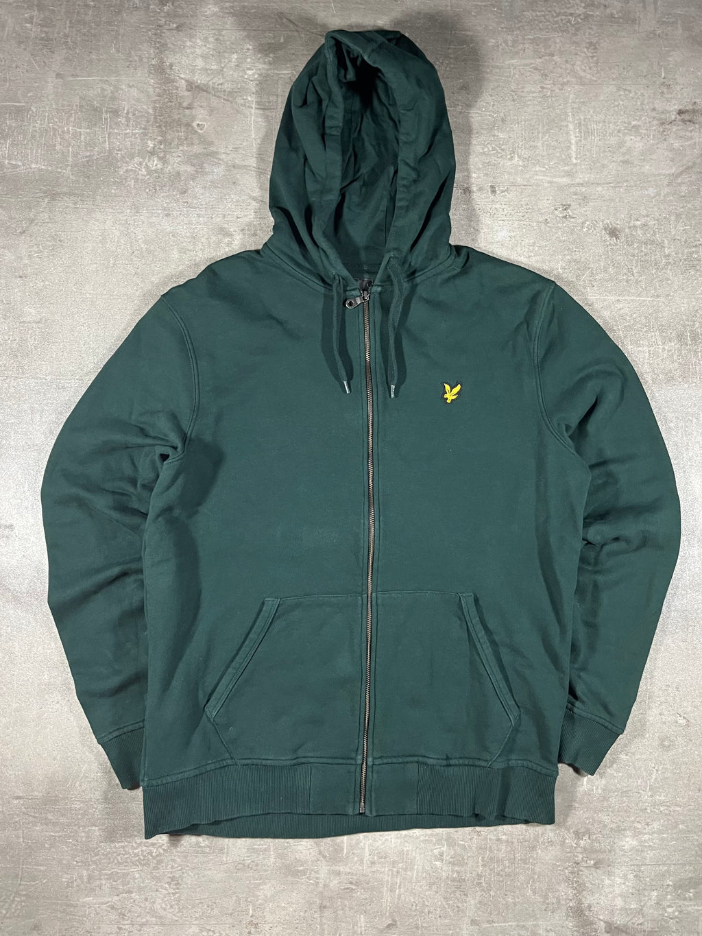 Lyle & Scott Zip-Pullover Olivgrün L