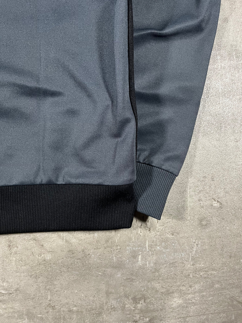 Fred Perry Vintage Trainingsjacke Schwarz/ Weiß/ Grau S