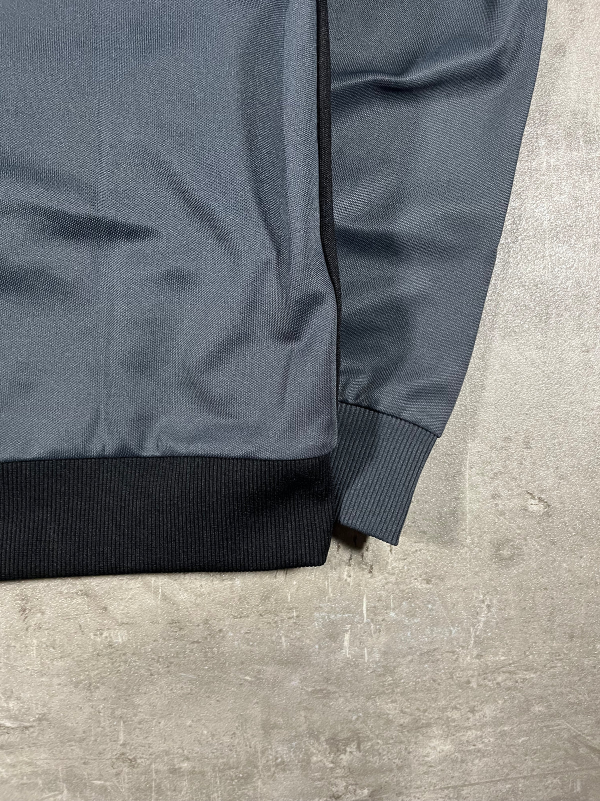 Fred Perry Vintage Trainingsjacke Schwarz/ Weiß/ Grau S