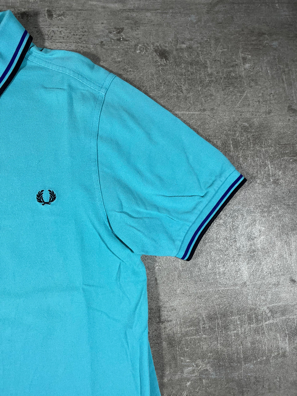 Fred Perry Poloshirt Hellblau M