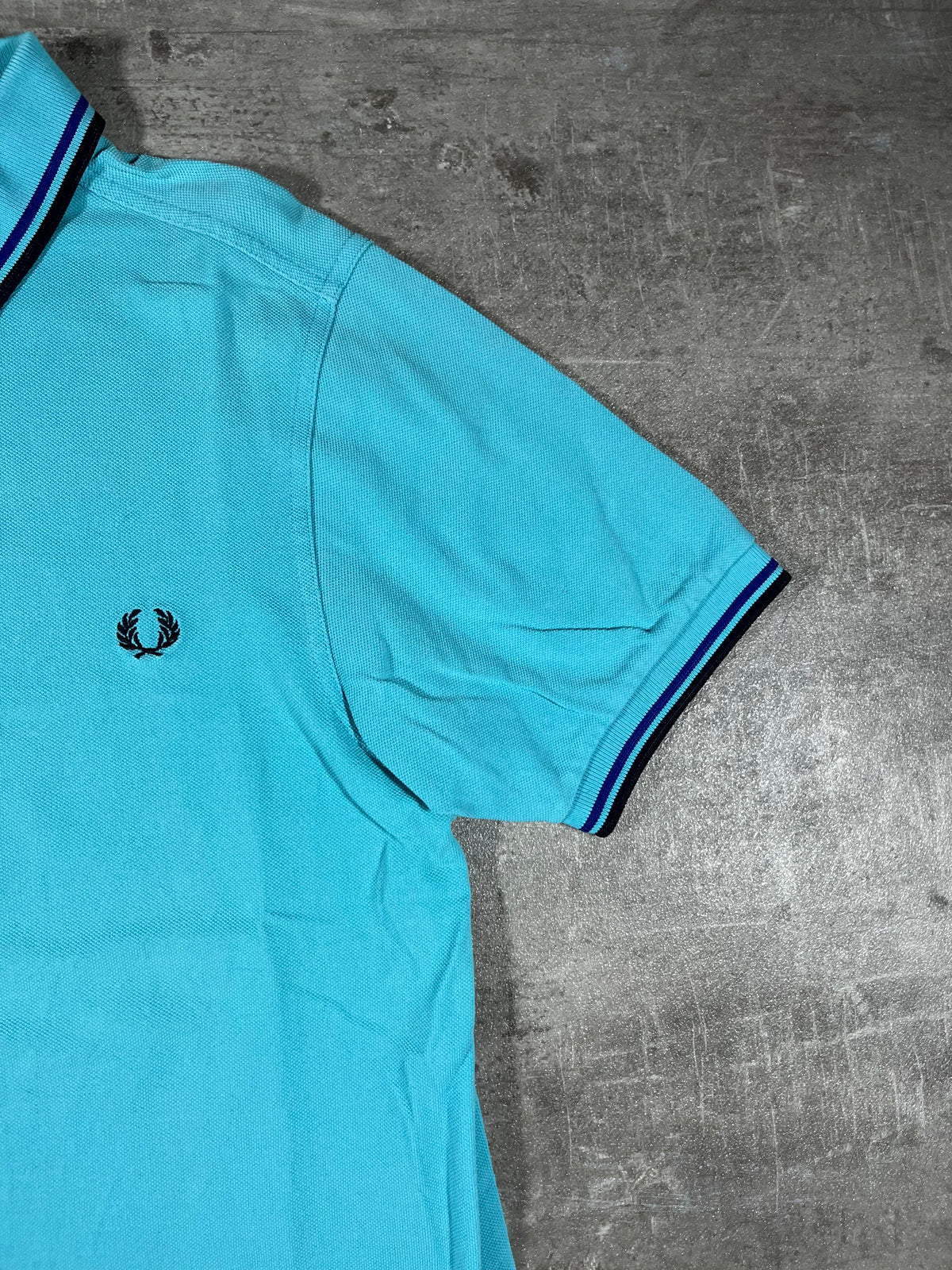 Fred Perry Poloshirt Hellblau M