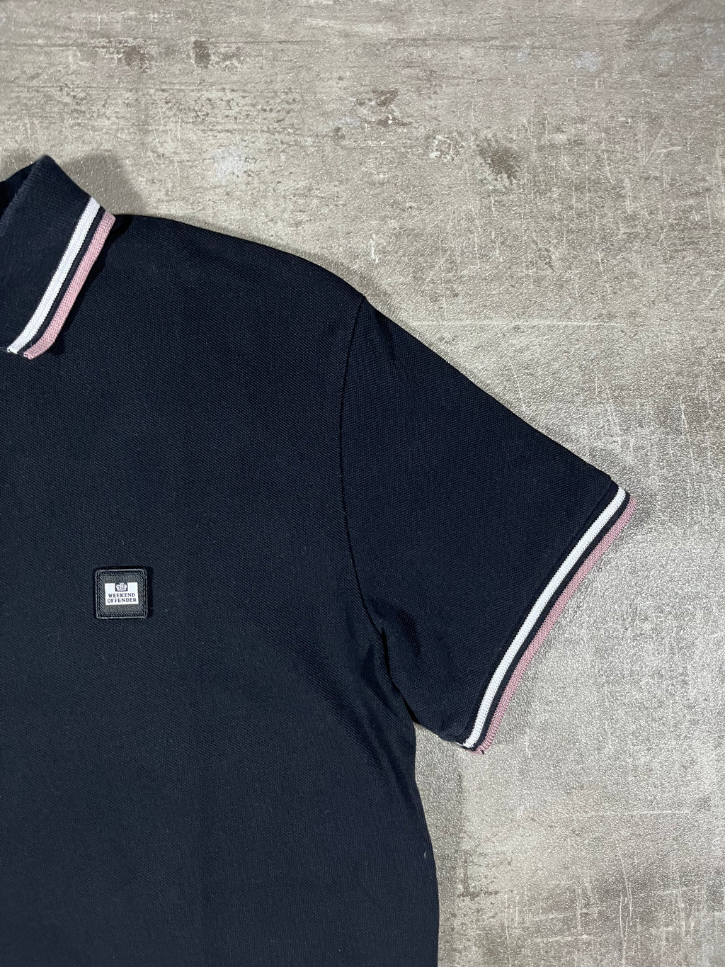 Weekend Offender Poloshirt Schwarz S