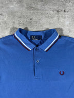 Fred Perry Poloshirt Blau M