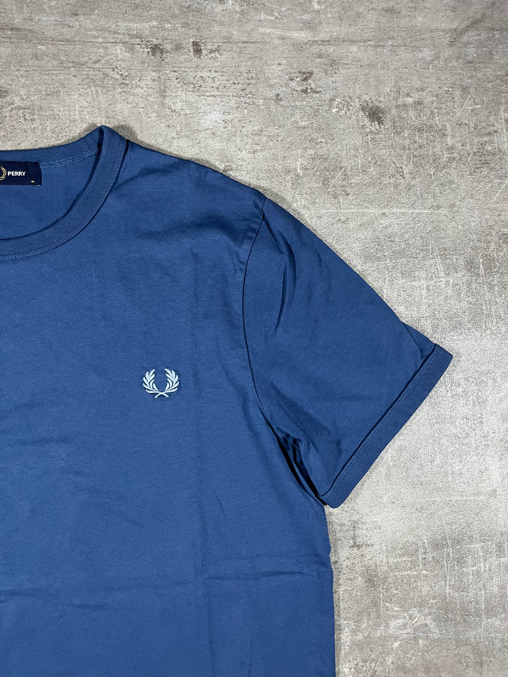 Fred Perry T-shirt Blau M