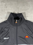 ellesse Rimini Trainingsjacke Schwarz/ Grau S