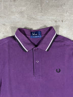Fred Perry Poloshirt Lila S