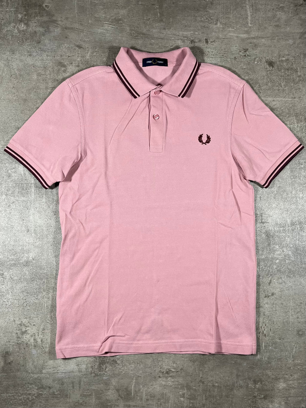 Fred Perry Poloshirt Rosa S