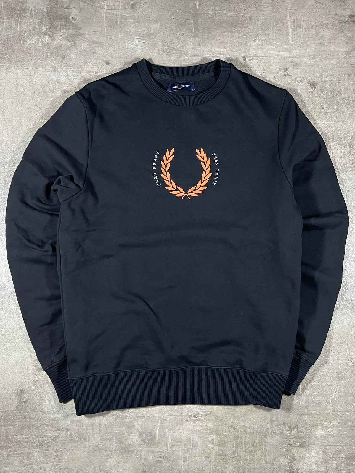 Fred Perry Sweater Schwarz M