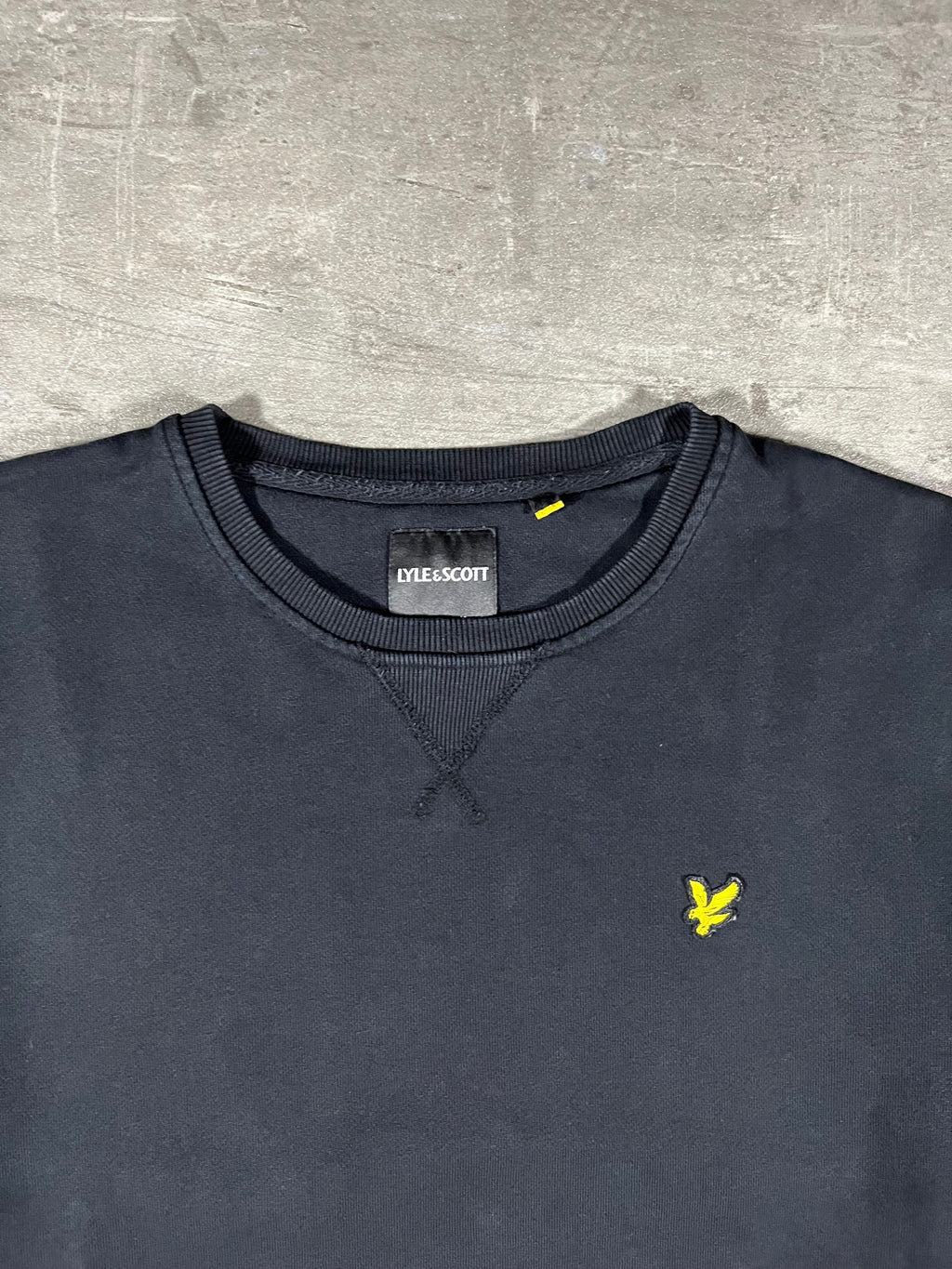 Lyle & Scott Sweater Schwarz XL