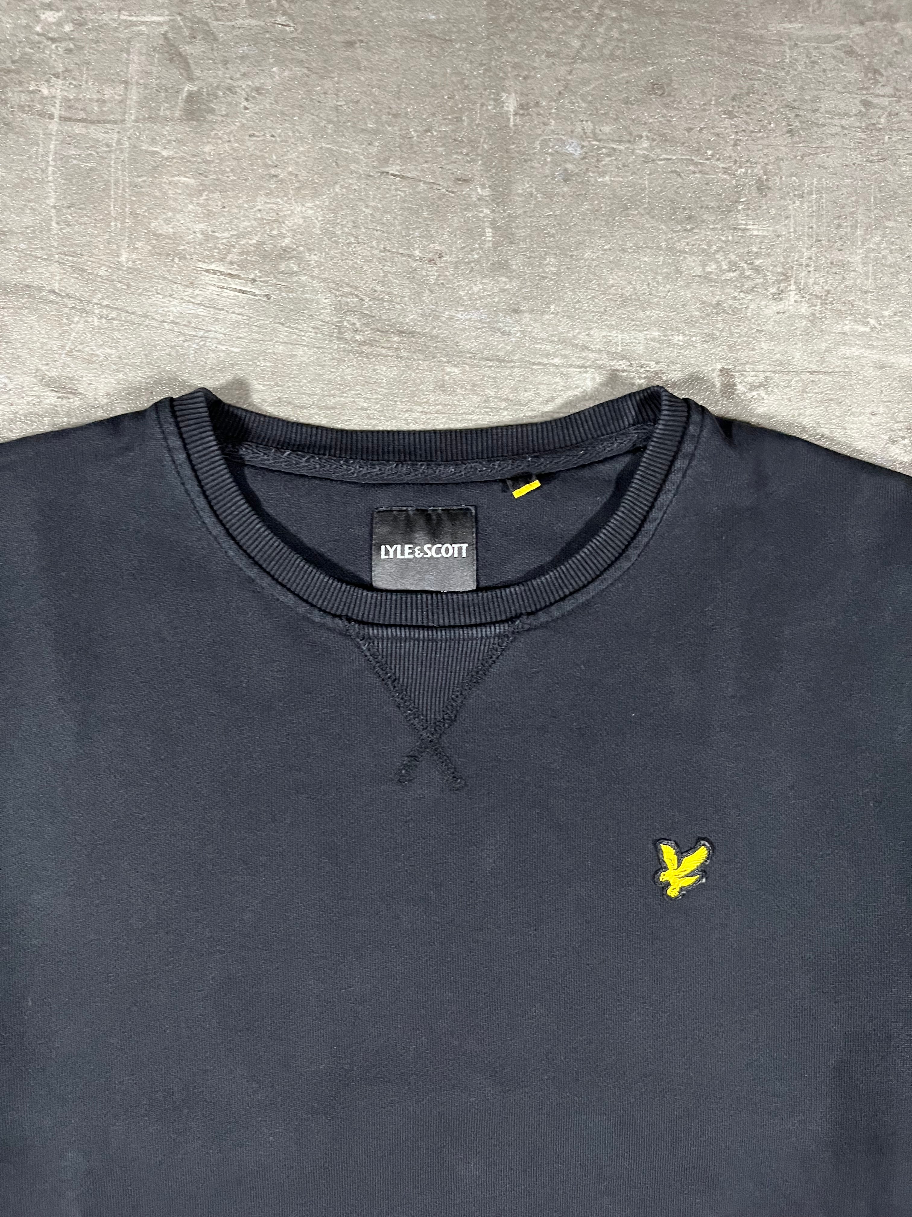 Lyle & Scott Sweater Schwarz XL