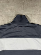 Fred Perry Vintage Trainingsjacke Grau/ Weiß S