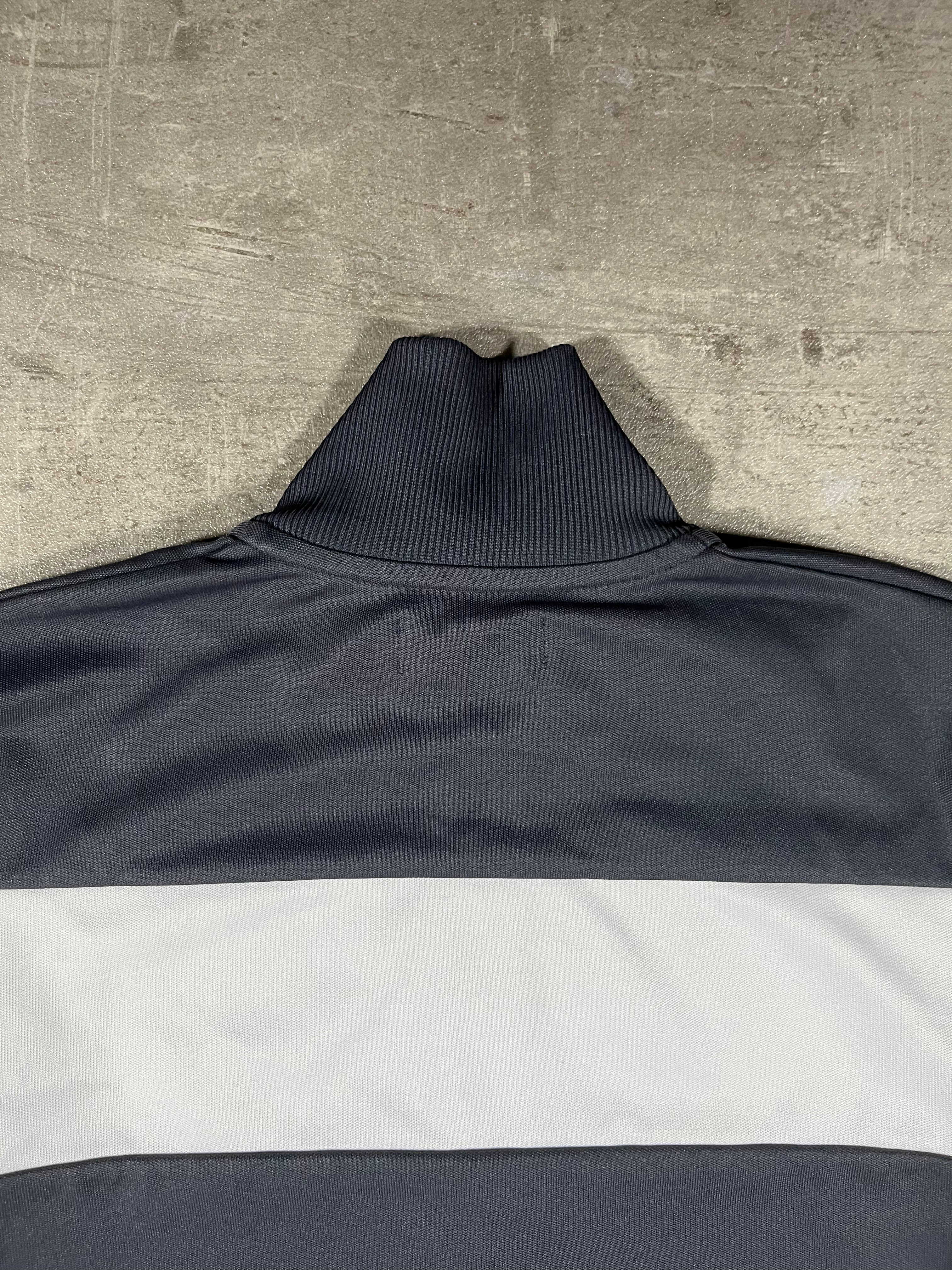 Fred Perry Vintage Trainingsjacke Grau/ Weiß S