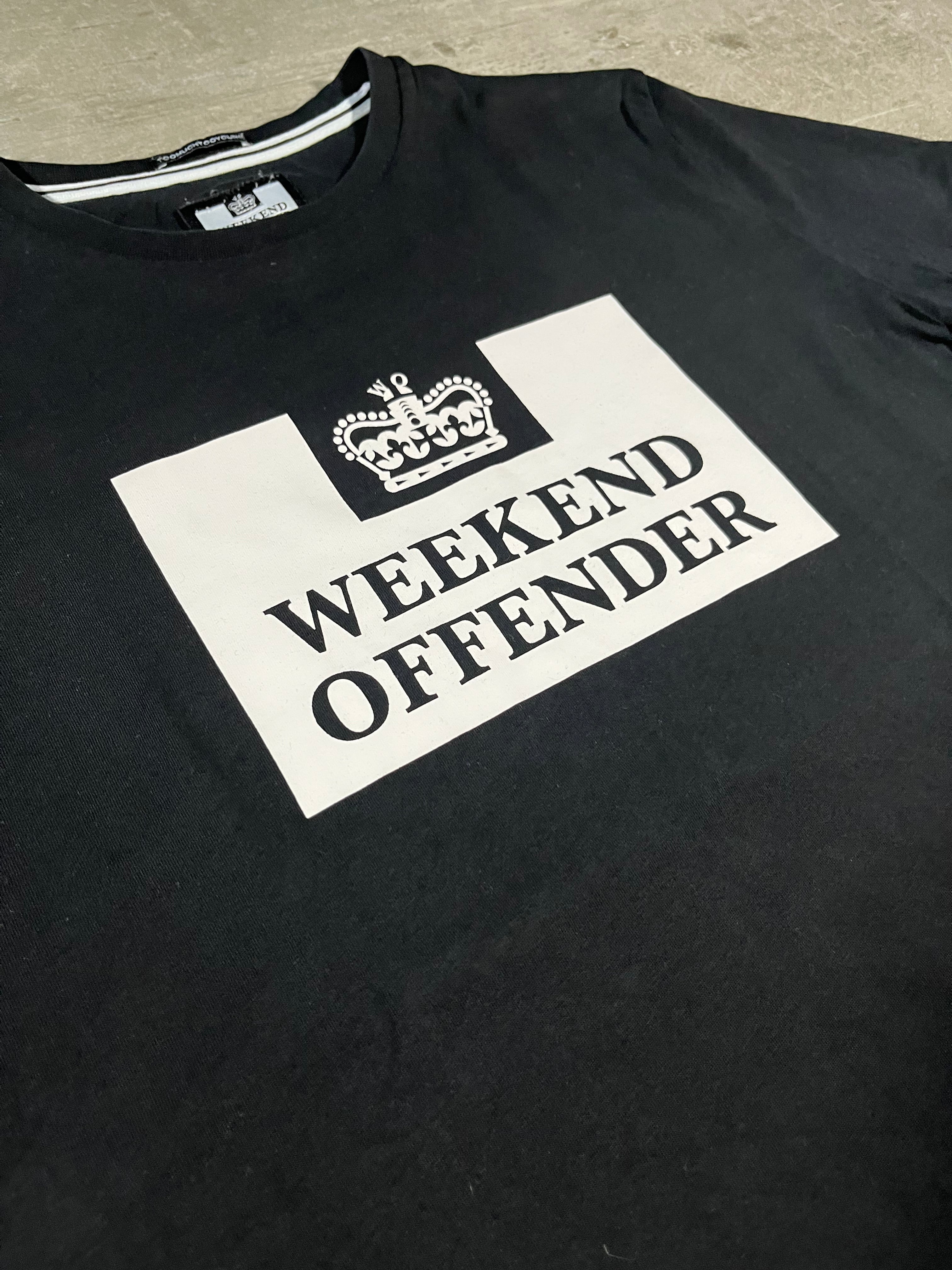Weekend Offender T-shirt Schwarz M
