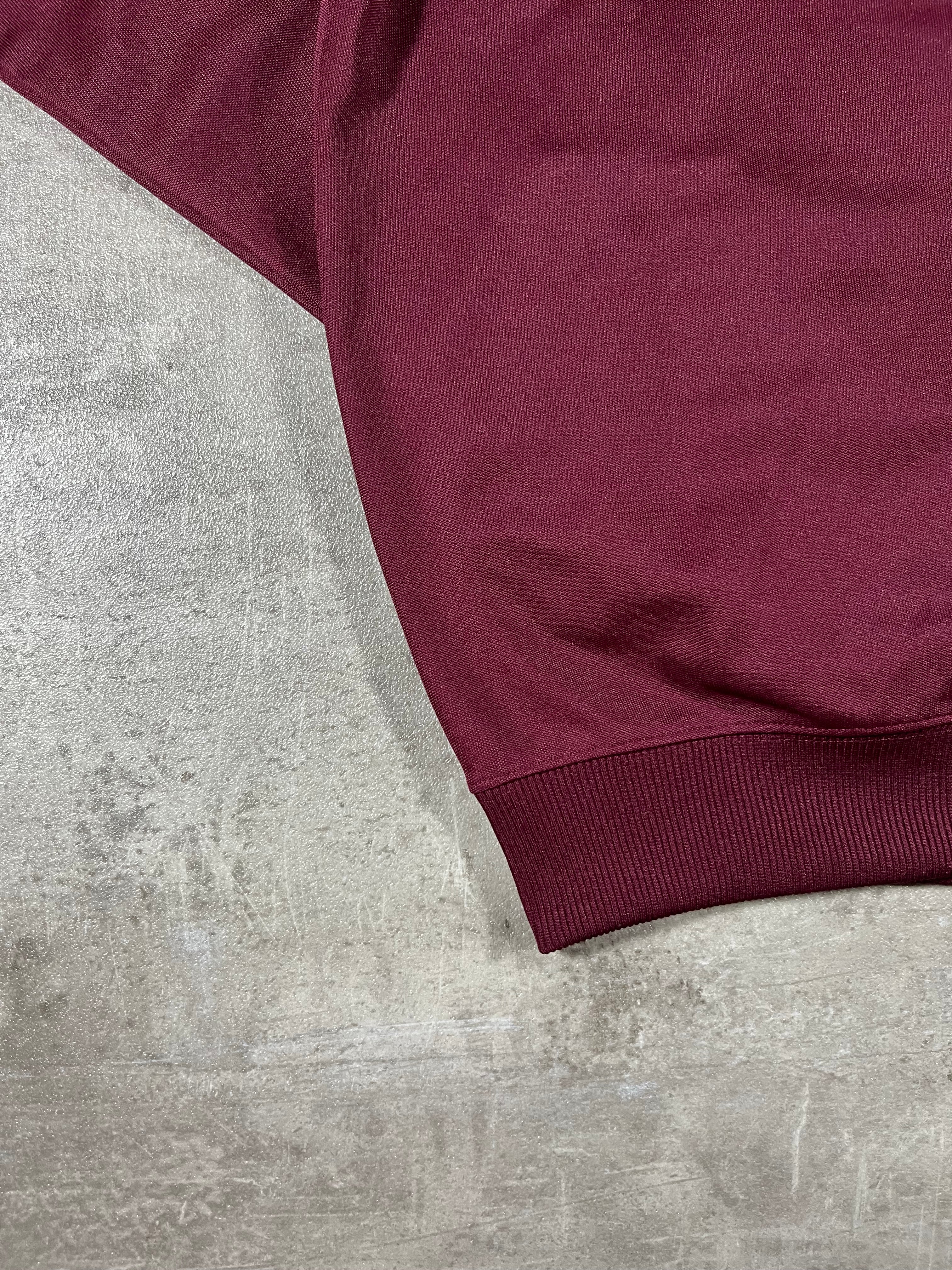 Fred Perry Vintage Trainingsjacke Taped Bordeaux S