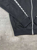 Fred Perry Vintage Trainingsjacke Taped Schwarz S