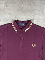 Fred Perry Poloshirt Bordeaux XS