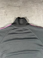 Fred Perry Vintage Trainingsjacke Taped Grau/ Pink M