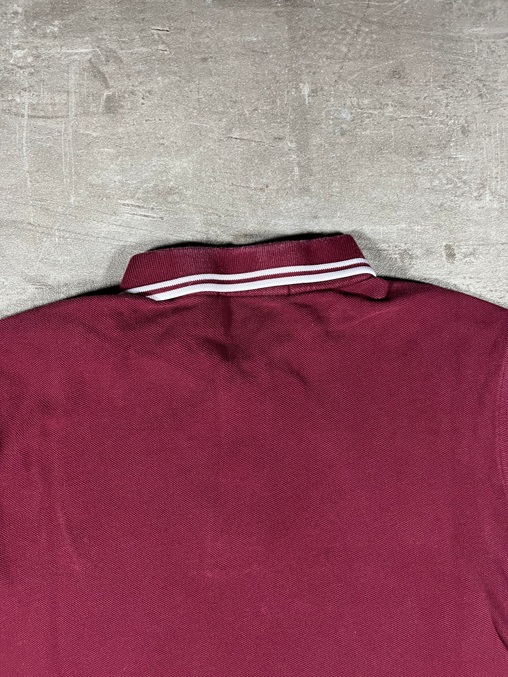 Fred Perry Poloshirt Bordeaux S