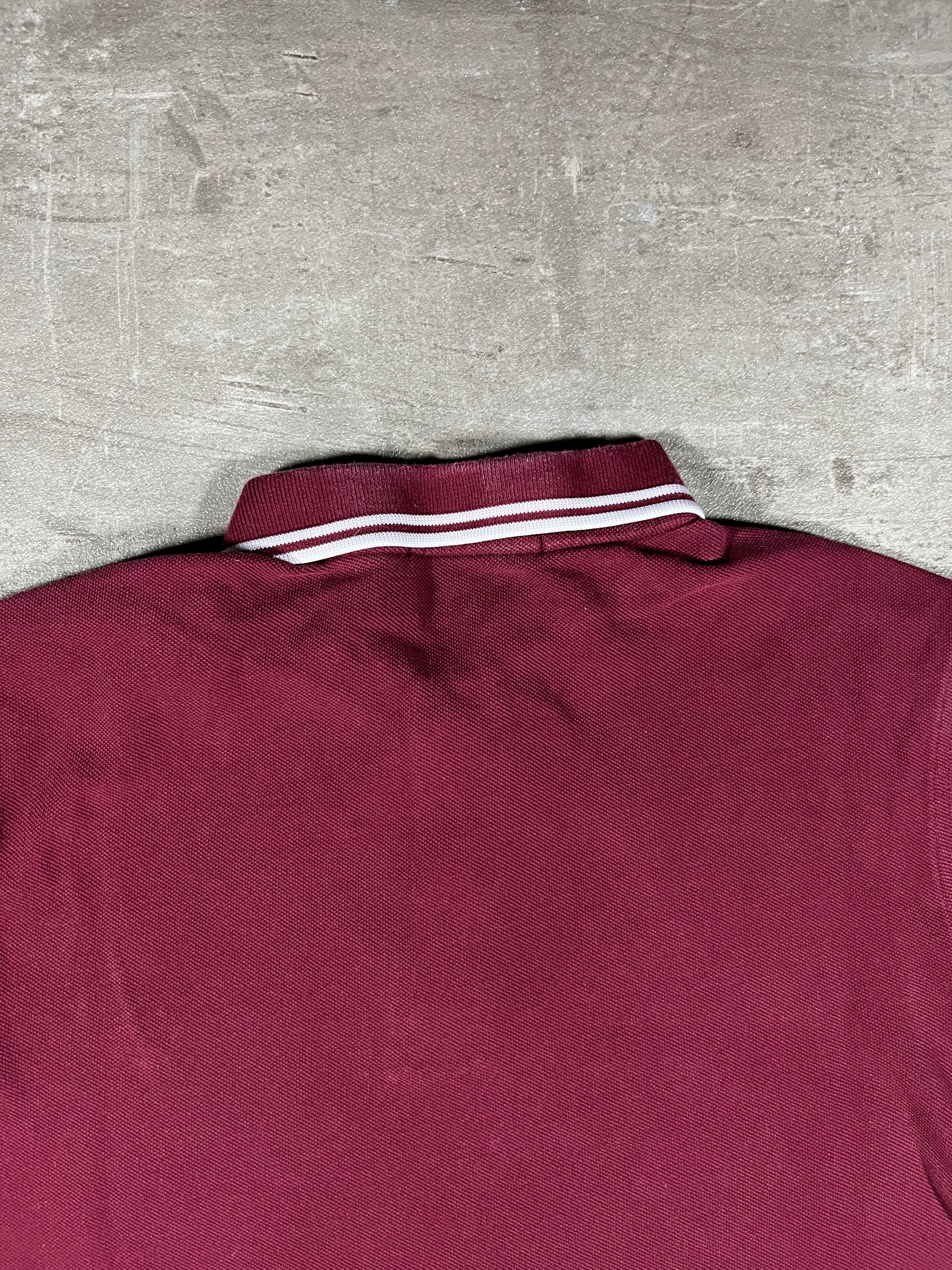 Fred Perry Poloshirt Bordeaux S
