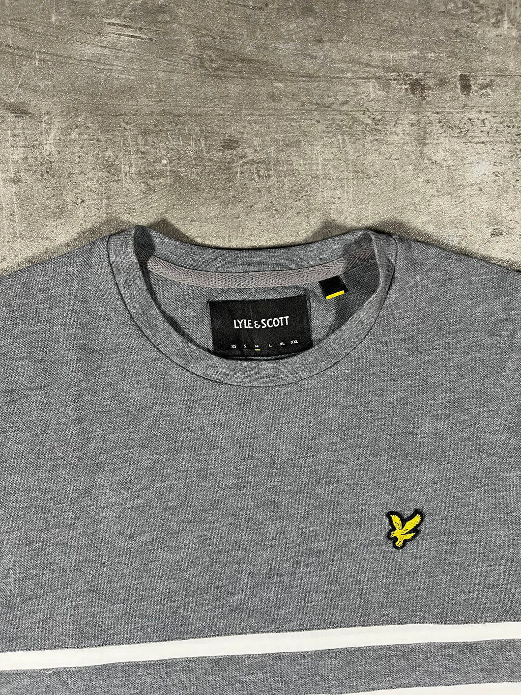 Lyle & Scott T-shirt Grau/Weiß M