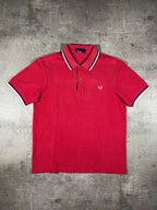 Fred Perry Poloshirt Rot M