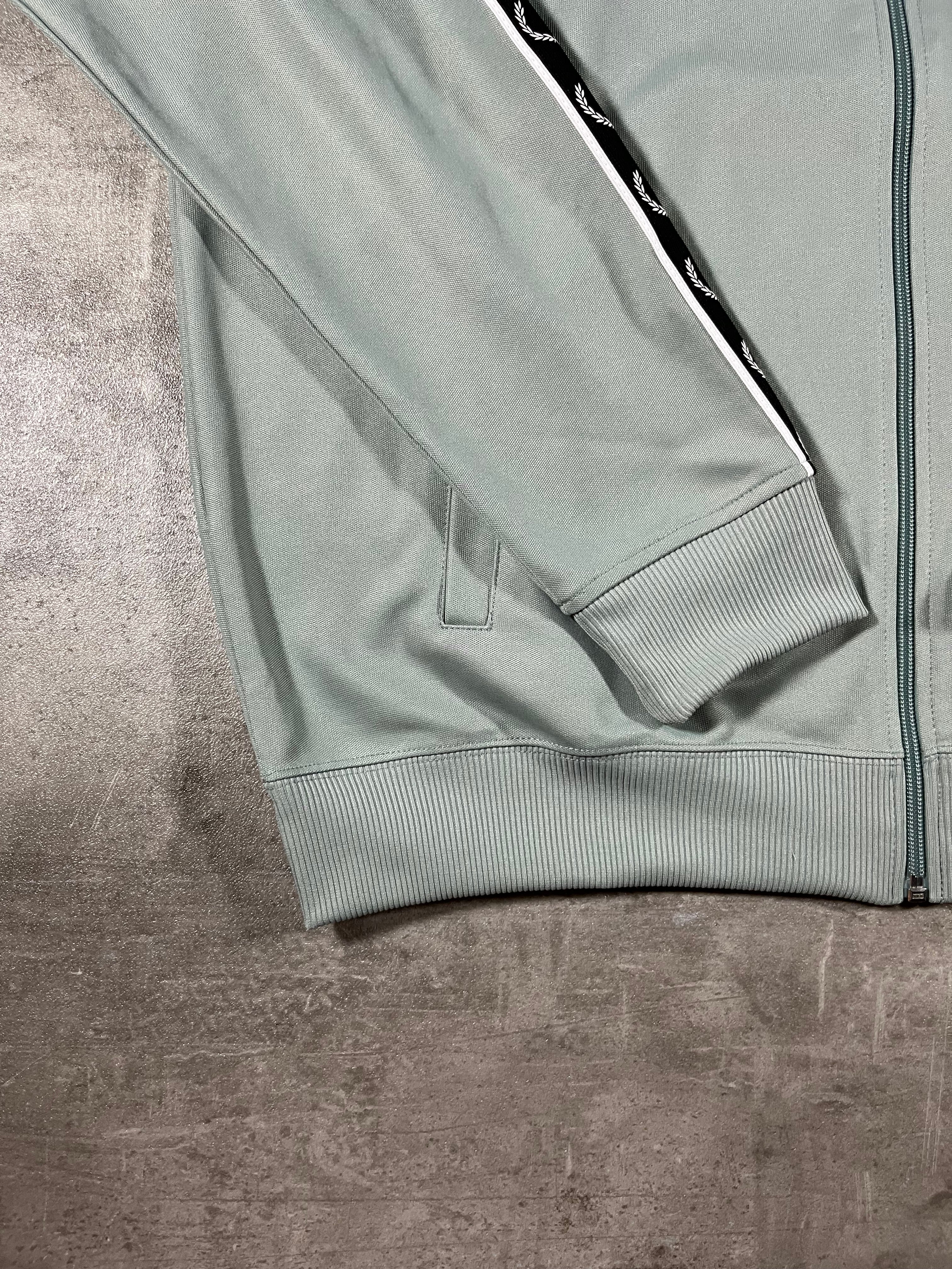 Fred Perry Trainingsjacke Taped Mintgrün XL