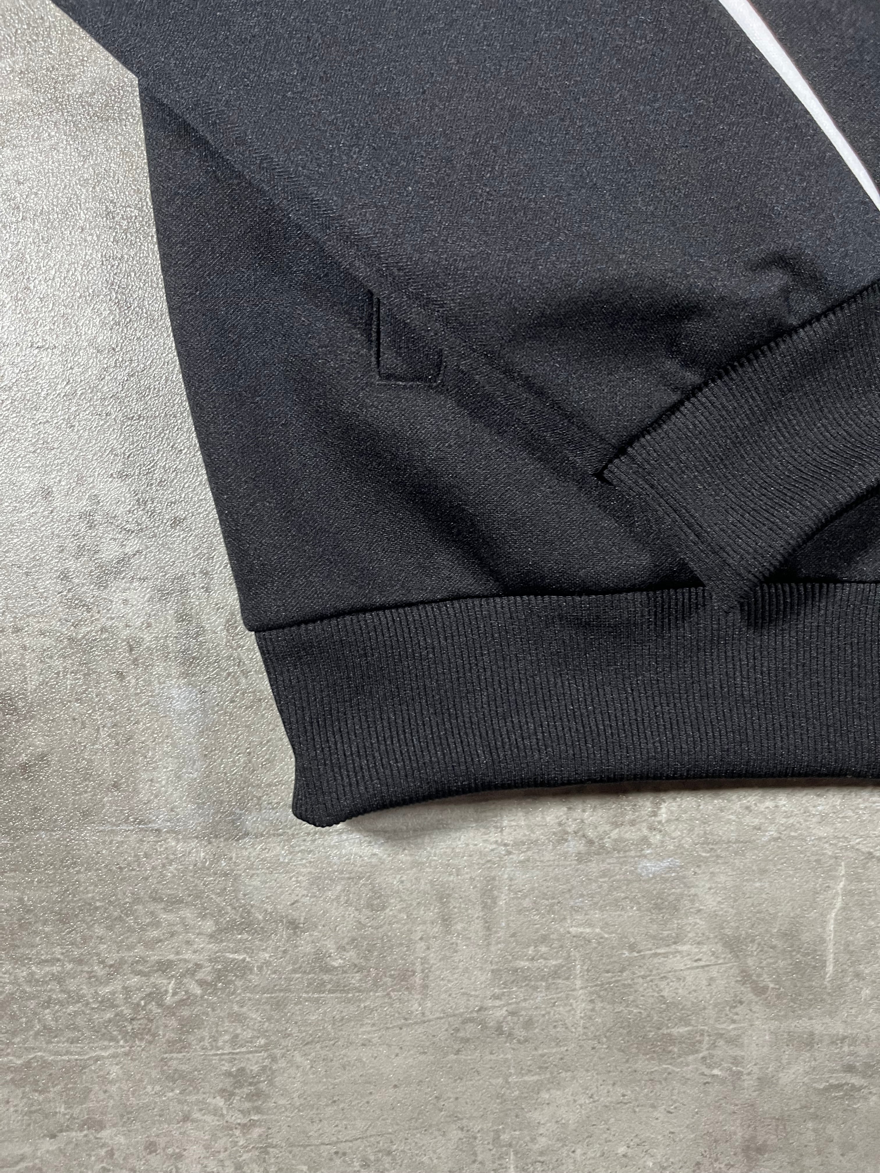 Fred Perry Trainingsjacke Taped Schwarz/ Weiß L