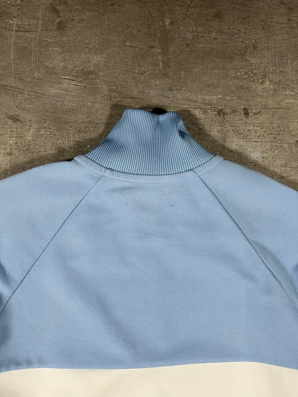 Fred Perry Half-Zip Schwarz/ Weiß/ Hellblau S
