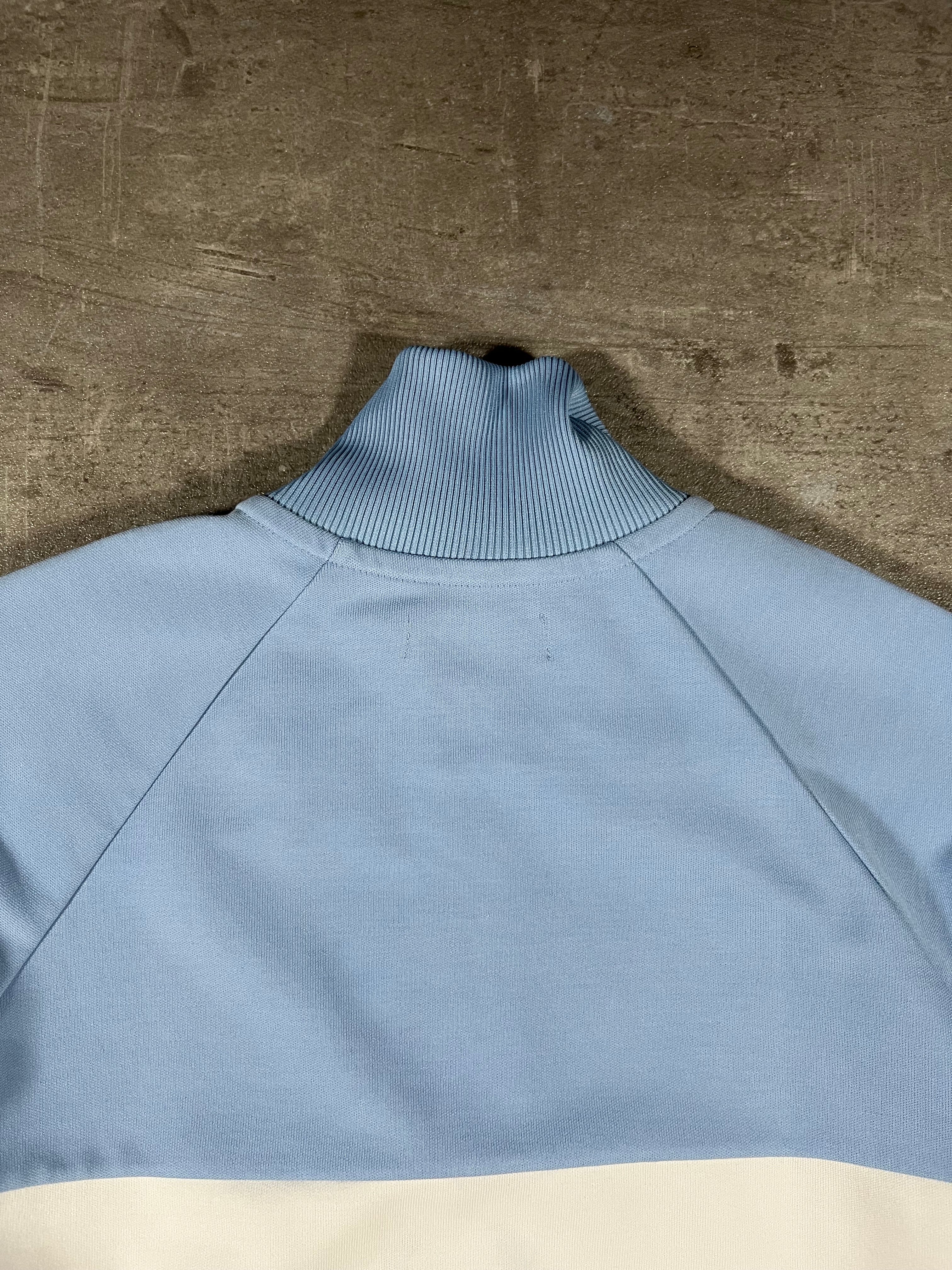 Fred Perry Half-Zip Schwarz/ Weiß/ Hellblau S