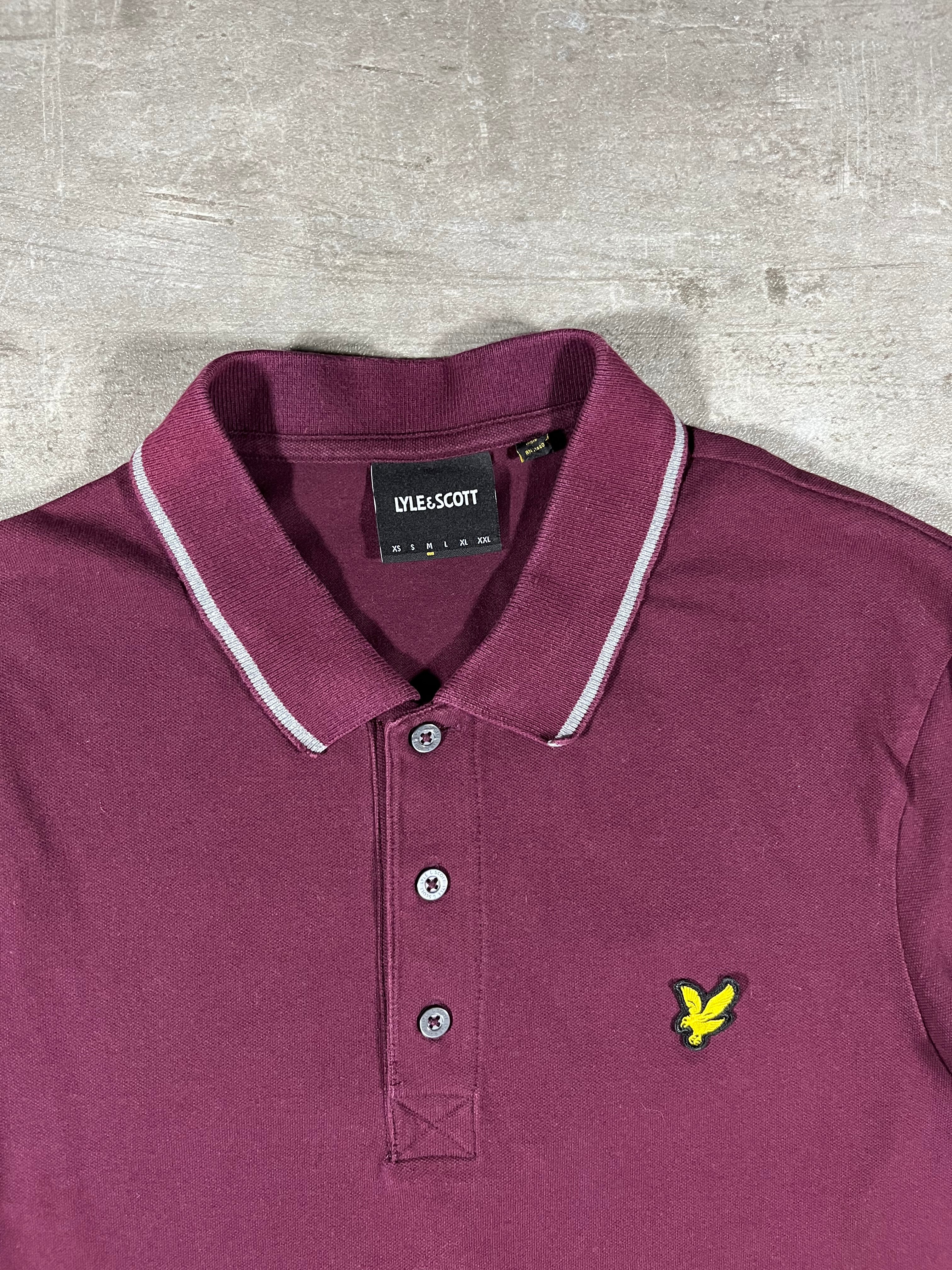 Lyle & Scott Poloshirt Bordeaux M