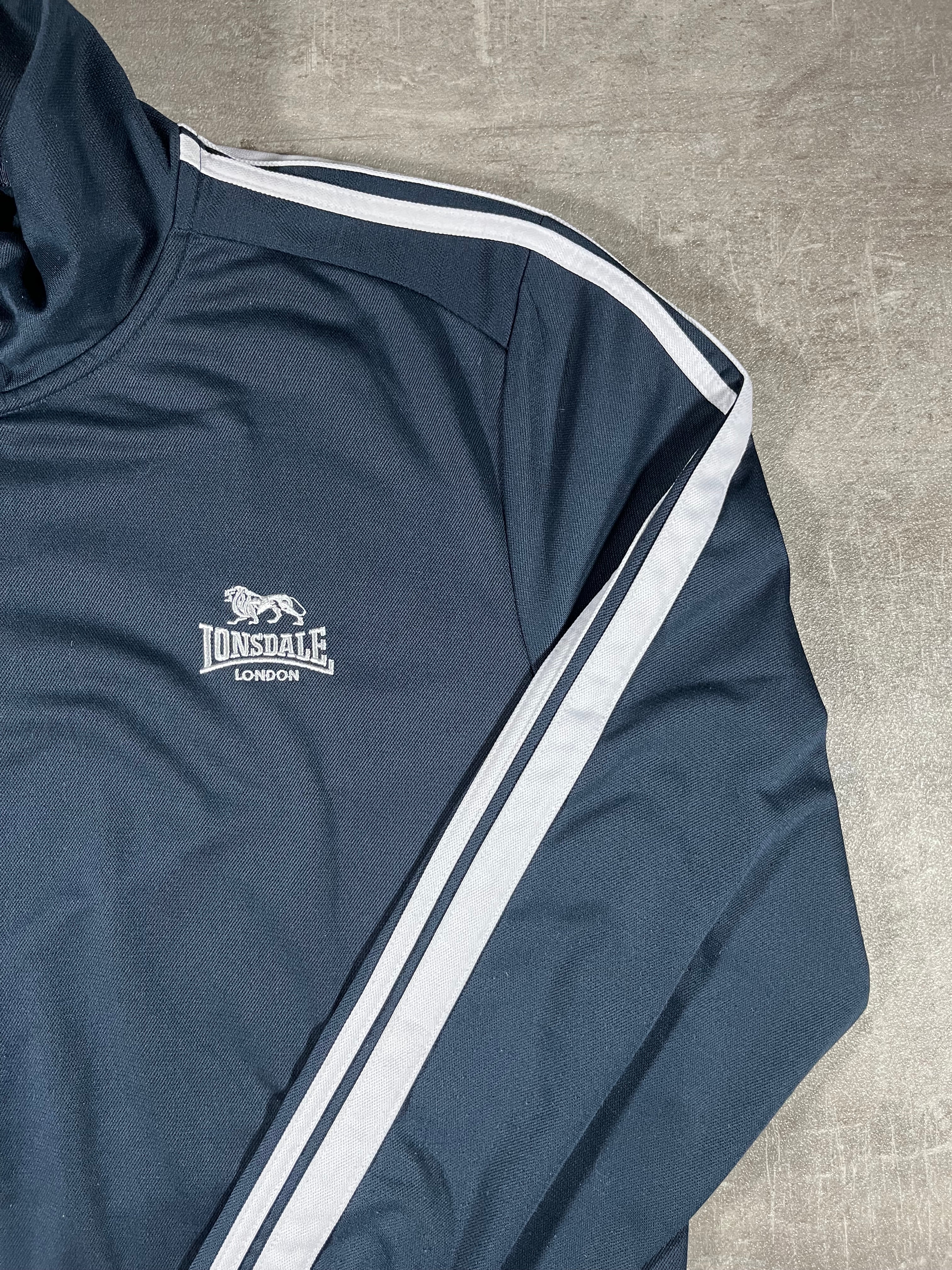 Lonsdale Trainingsjacke Taped Navy L