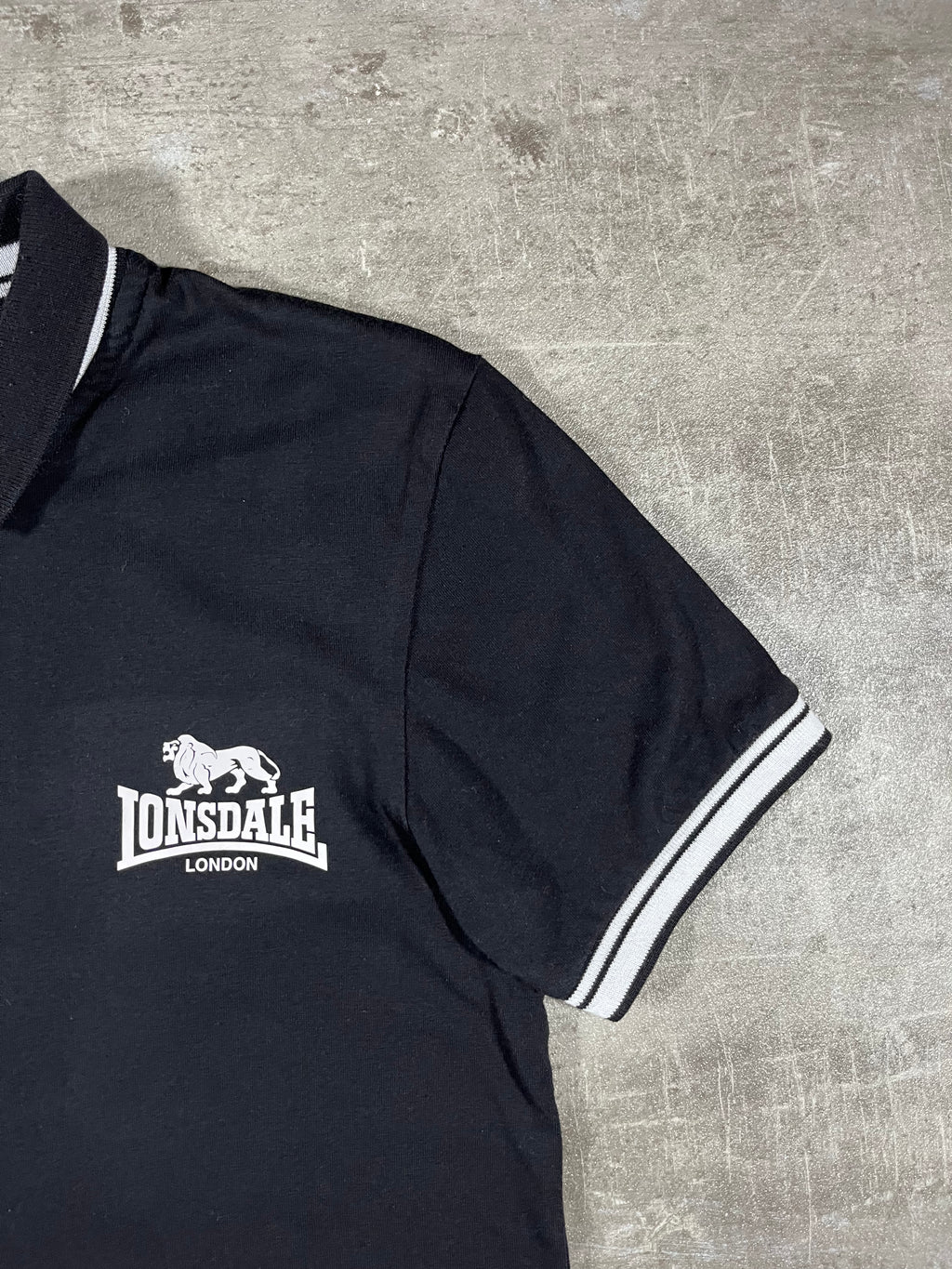 Lonsdale Poloshirt Schwarz S