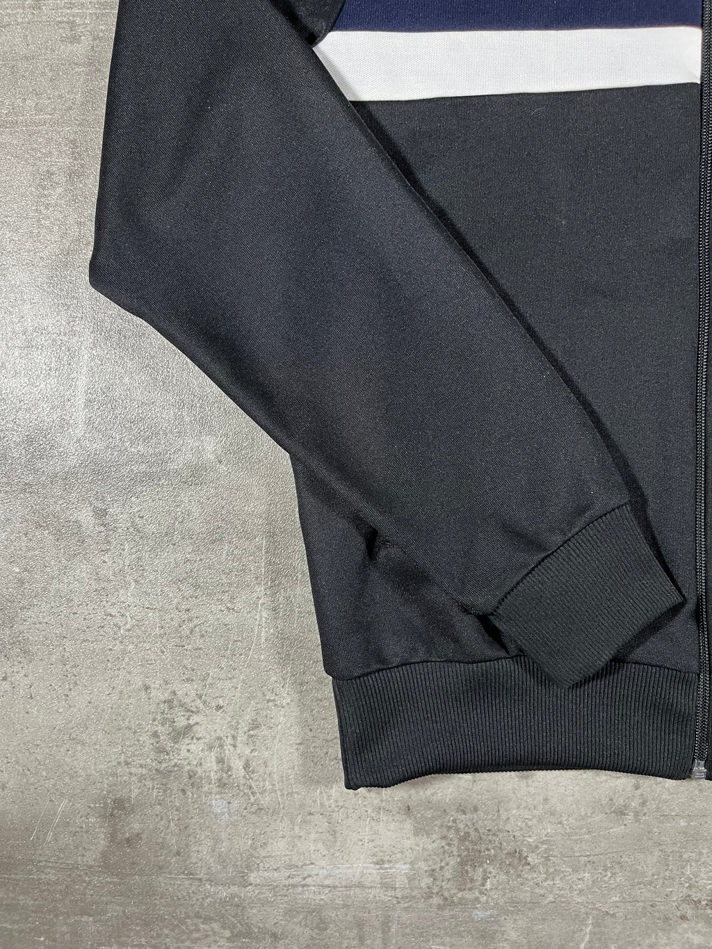 Fred Perry Trainingsjacke Schwarz/Grün/ Navy S