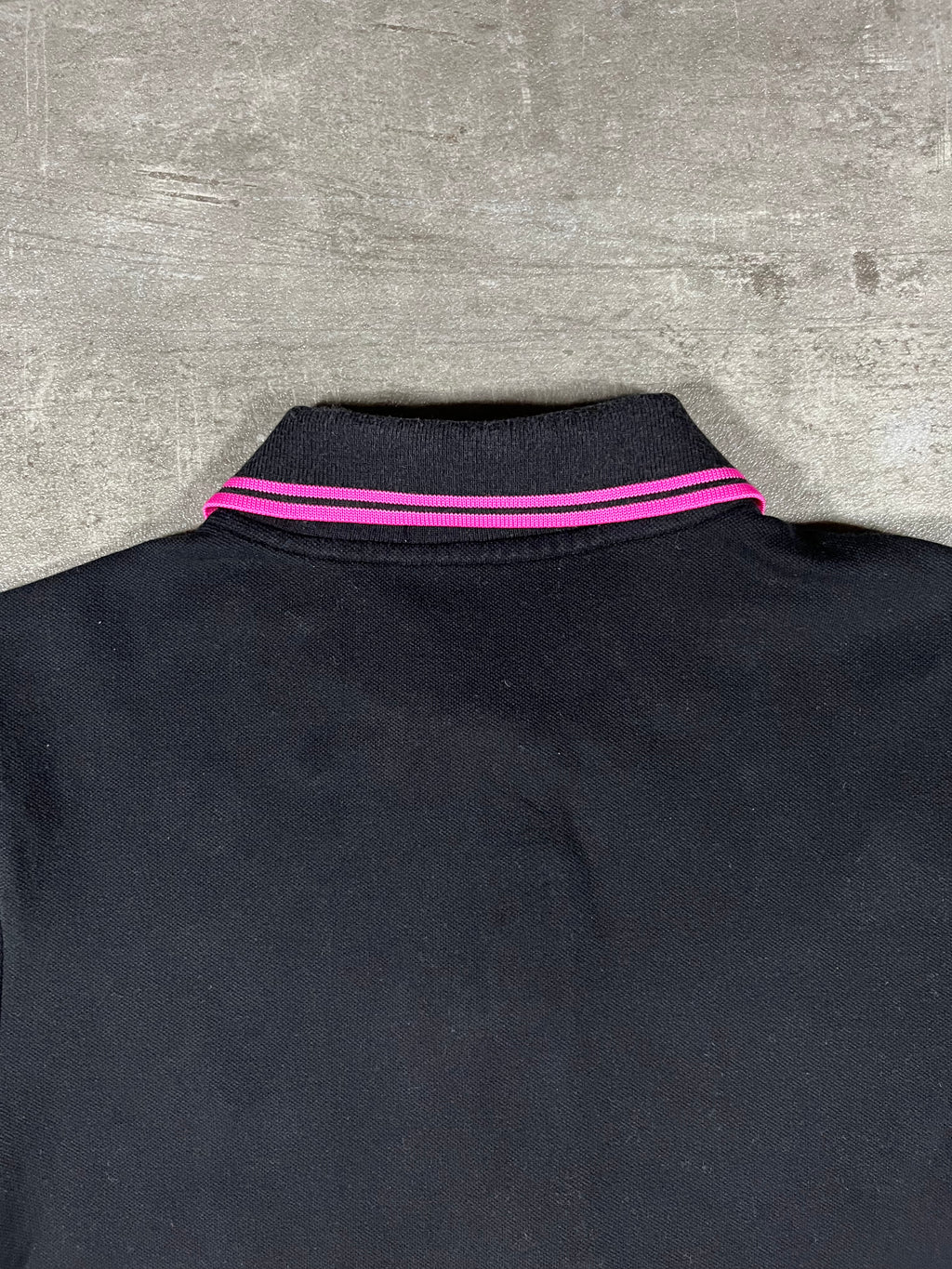 Fred Perry Poloshirt Schwarz/ Pink XS Damen