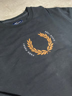 Fred Perry Sweater Schwarz XL