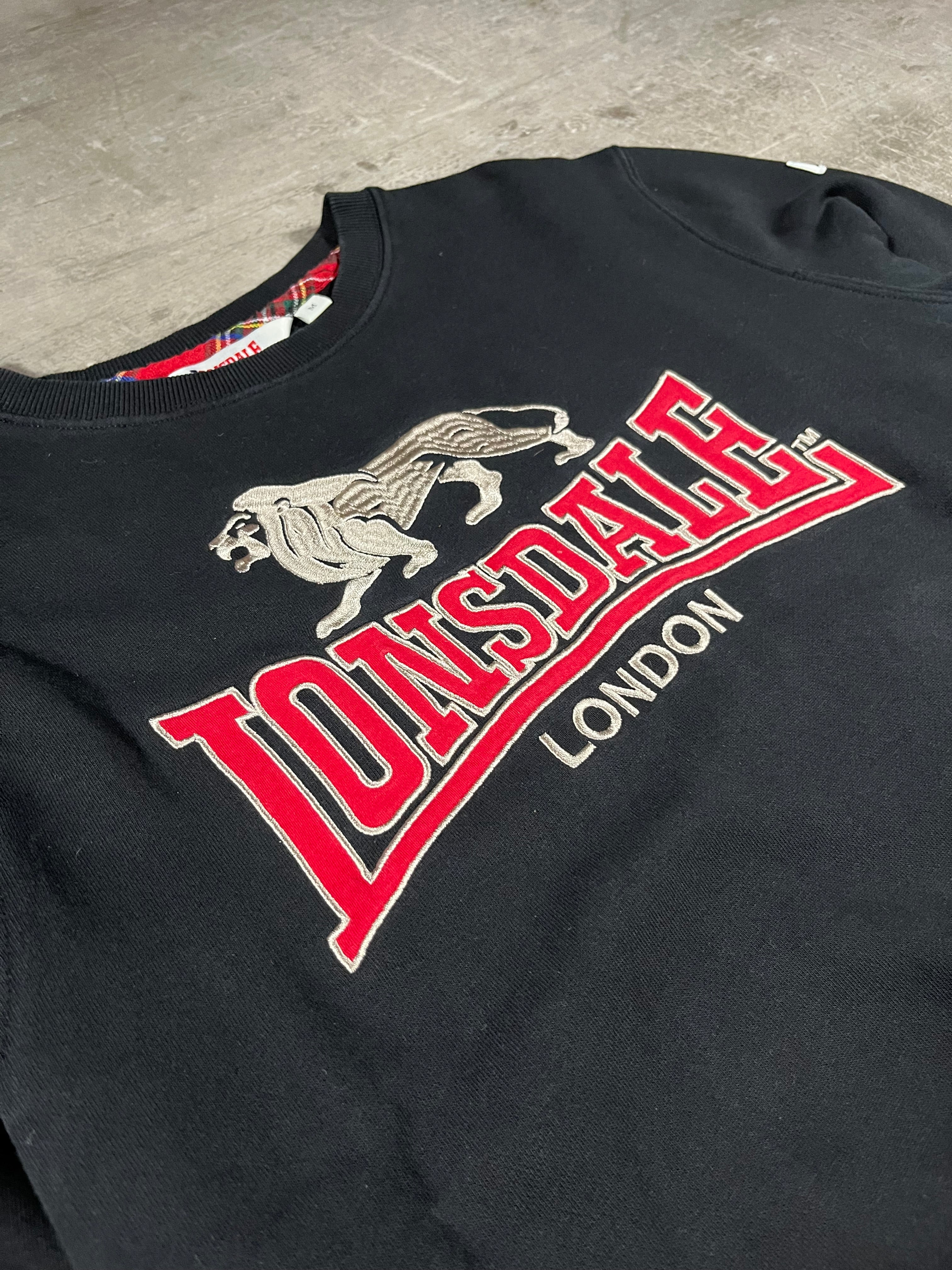 Lonsdale Sweater Schwarz M
